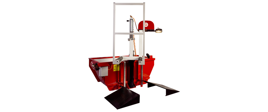 Tubes and tubeless tyres test tanks - RT-1020